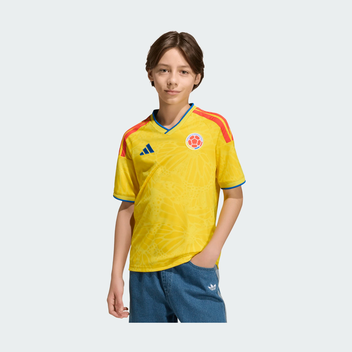 adidas Youth Colombia 26 Home Jersey-1