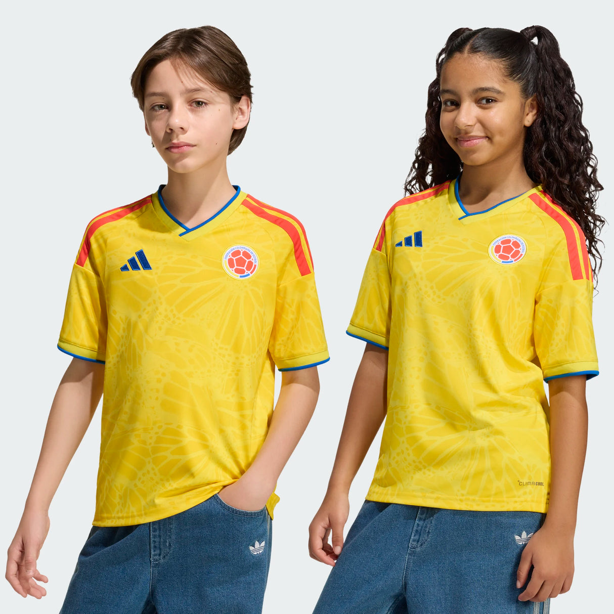 adidas Youth Colombia 26 Home Jersey-5