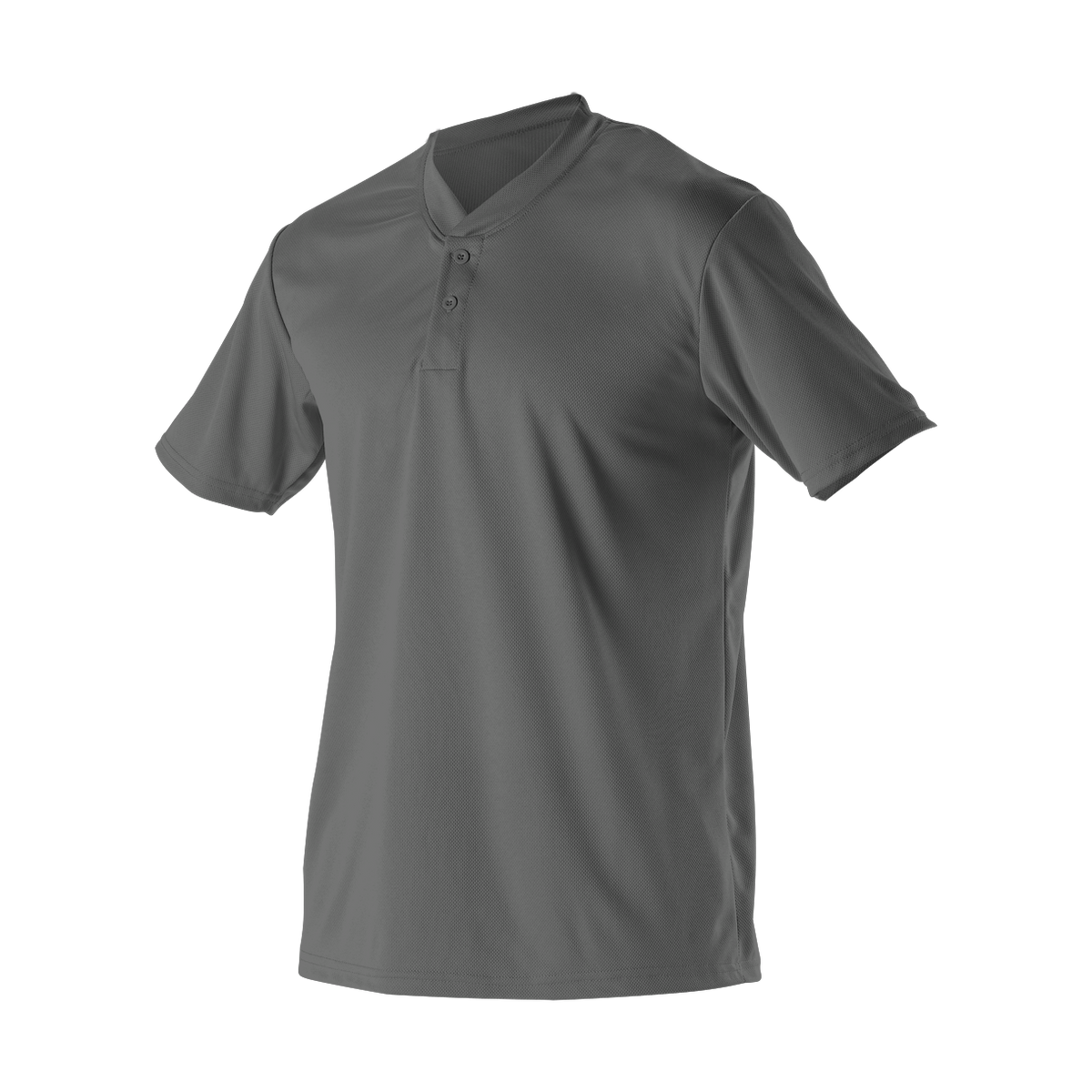 Alleson Men's 2 Button Henley Baseball Jersey