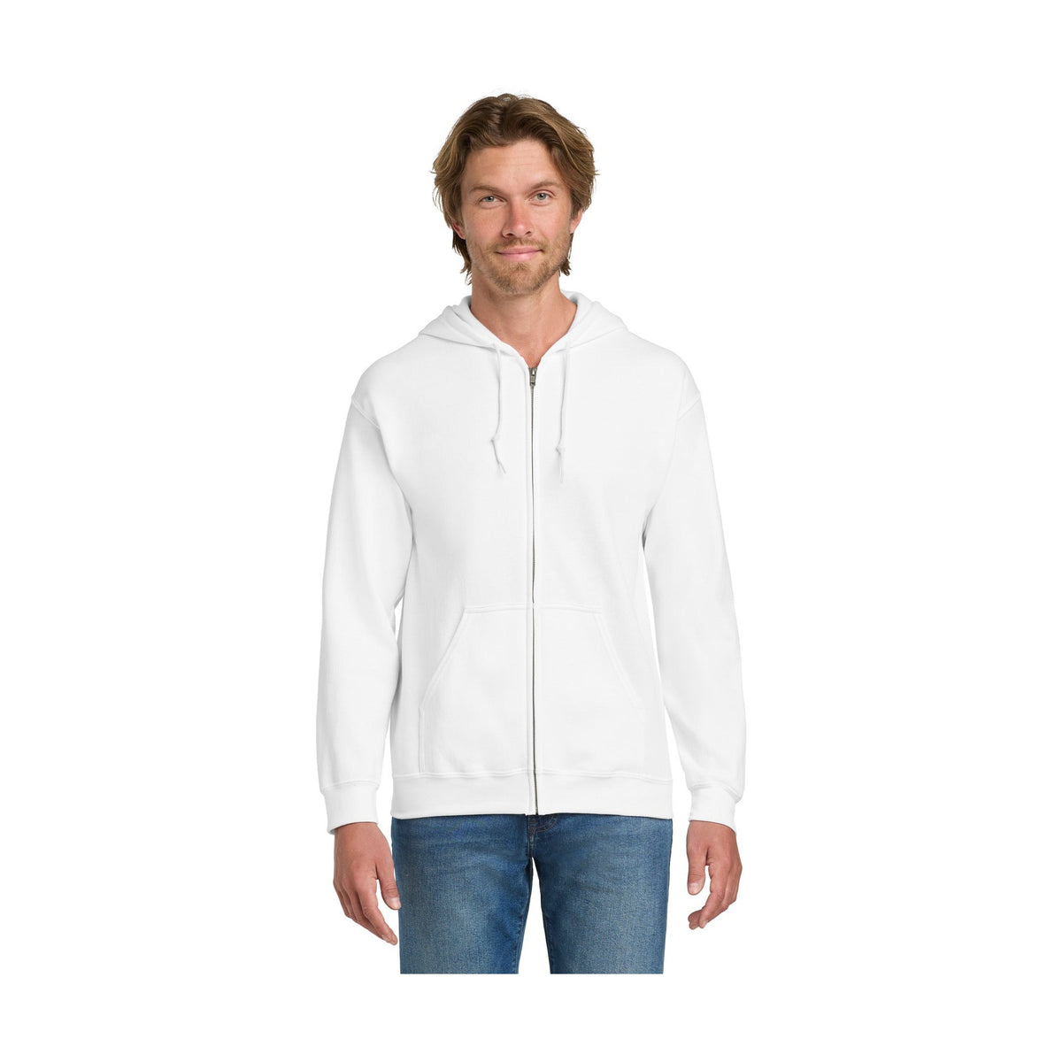 Gildan Men's Heavy Blend Full-Zip Hooded Sweatshirt