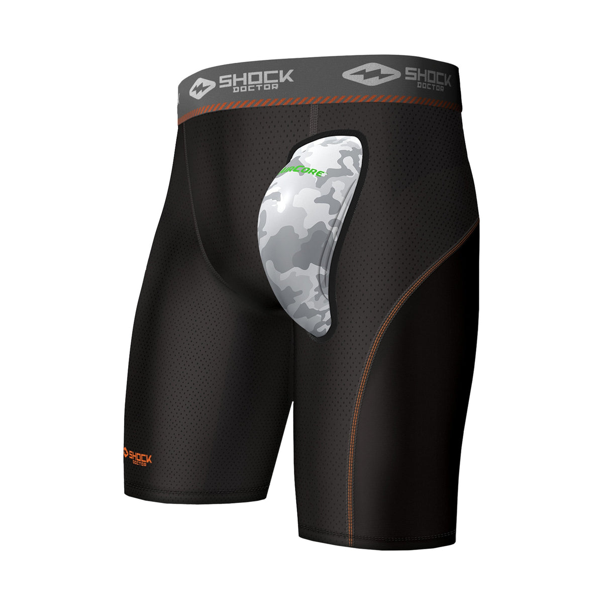 Shock Doctor Adult Compression Short with AirCore Cup-1