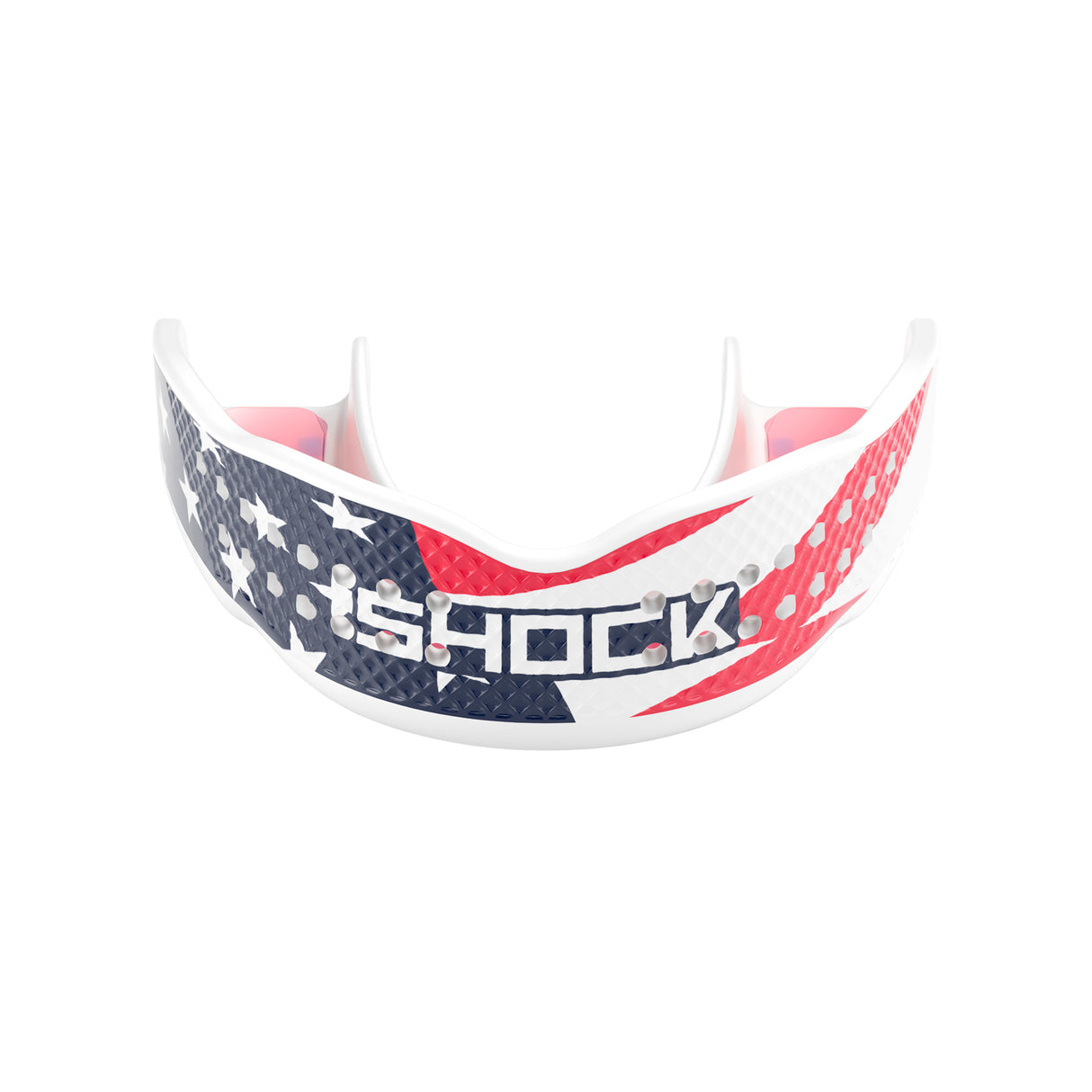 Shock Doctor Adult Star & Stripes Trash Talker Mouthguard-1