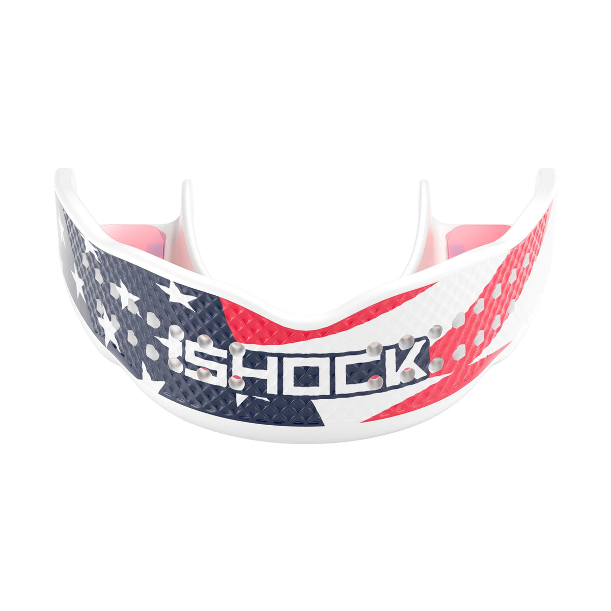 Shock Doctor Adult Star & Stripes Trash Talker Mouthguard-1