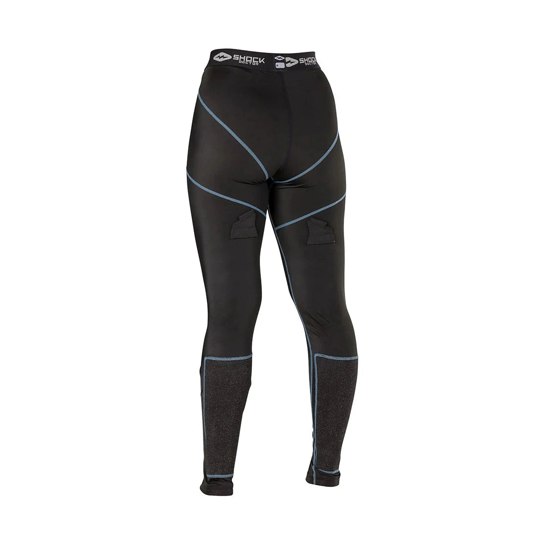 Shock Doctor Girl's compression Cut Resistance Hockey Pant withPelvic Protector-4