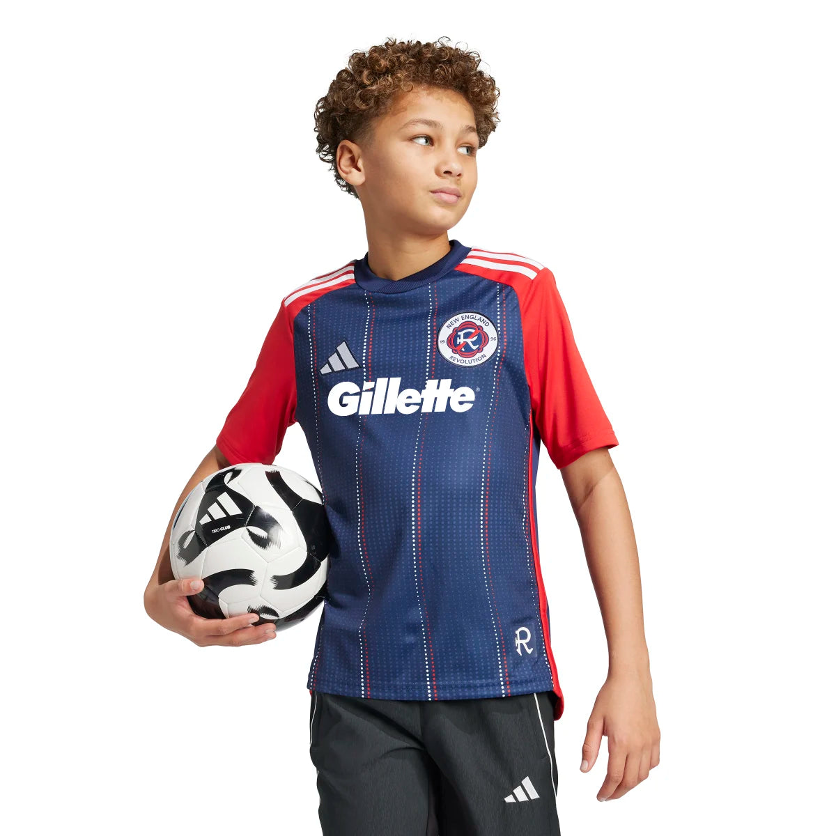 adidas Youth S24/25 New England Home Jersey Soccer Uniforms & Apparel All