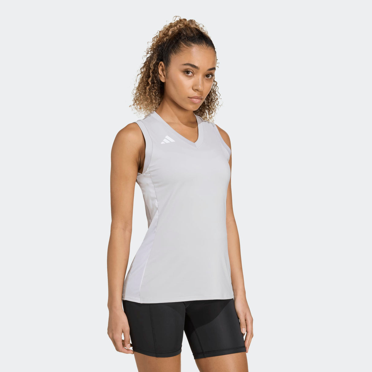 adidas Women's Quickset Sleeveless Volleyball Jersey (Tall)