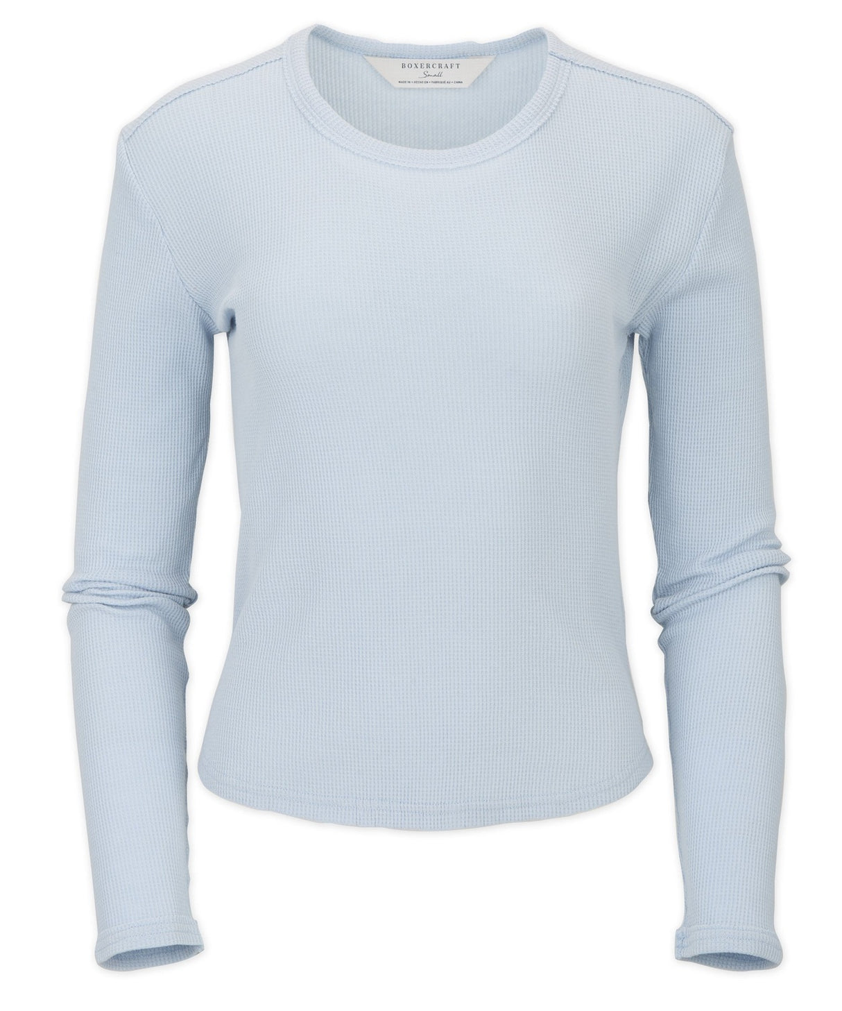 Boxercraft Women's Waffle Knit Baby Long Sleeve Tee Womens Apparel Shirts & Tops