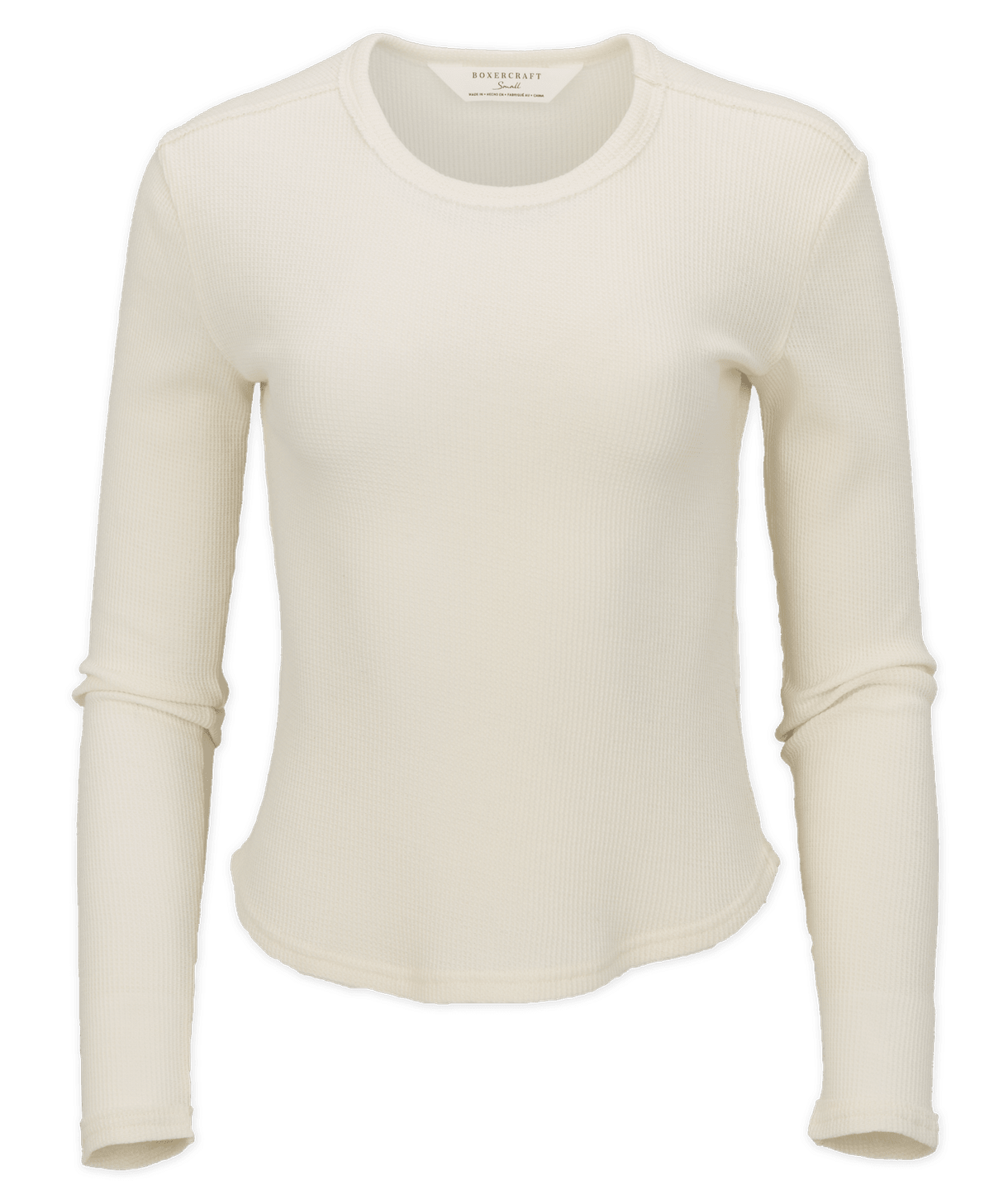 Boxercraft Women's Waffle Knit Baby Long Sleeve Tee Womens Apparel Shirts & Tops