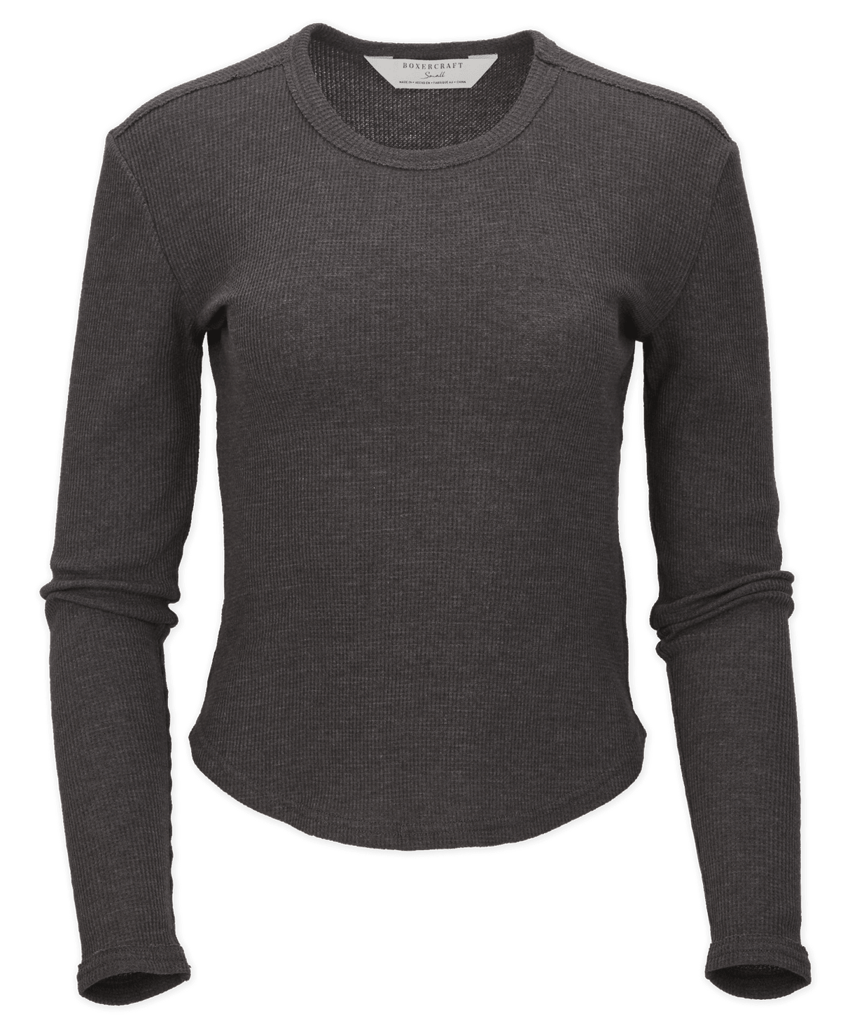 Boxercraft Women's Waffle Knit Baby Long Sleeve Tee Womens Apparel Shirts & Tops