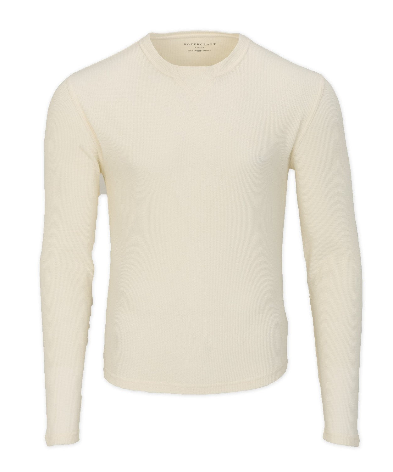 Boxercraft Men's Waffle Knit Long Sleeve Tee Mens Apparel Shirts & Tops