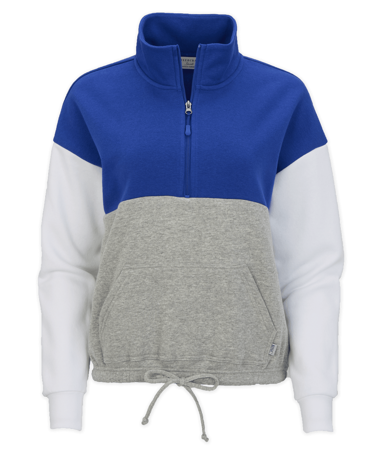 Boxercraft Women's Fleece Colorblock 1/4 Zip Womens Apparel Sweatshirts & Fleece
