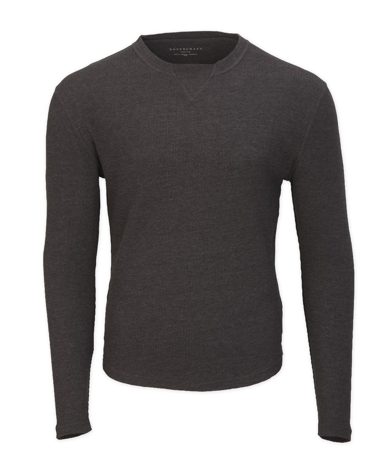 Boxercraft Men's Waffle Knit Long Sleeve Tee Mens Apparel Shirts & Tops