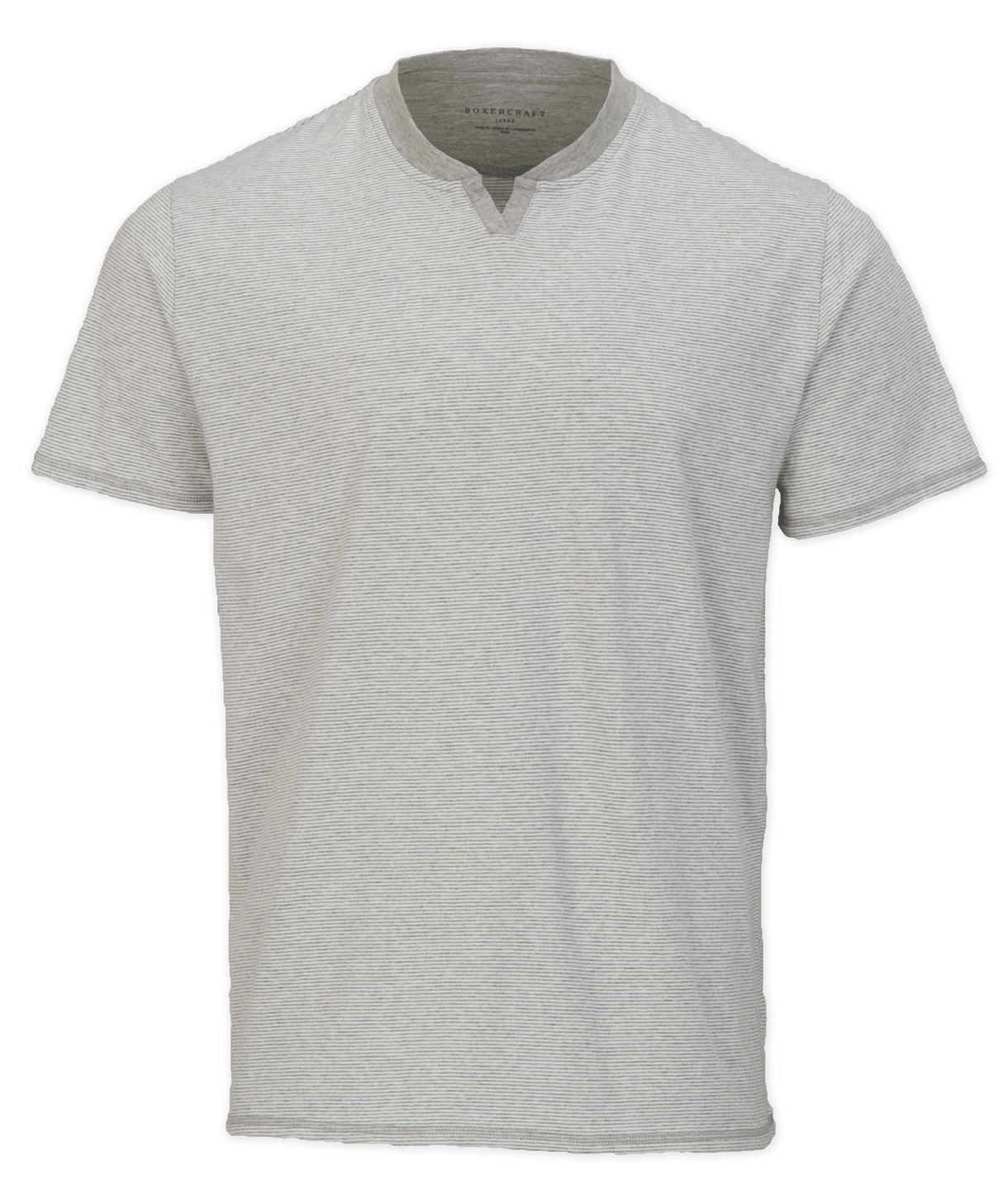 Boxercraft Men's Striped V-Notch Tee Mens Apparel Shirts & Tops
