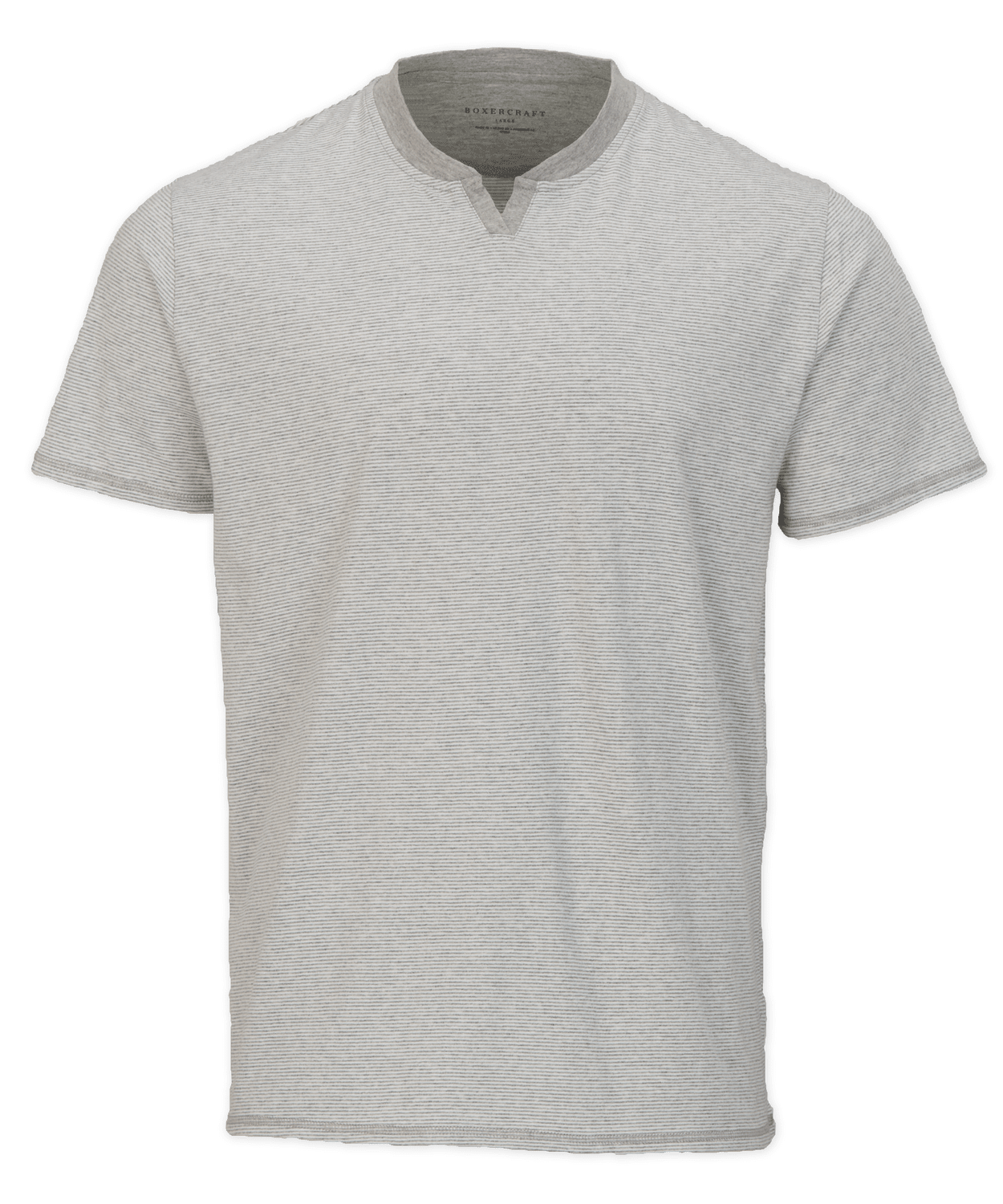 Boxercraft Men's Striped V-Notch Tee Mens Apparel Shirts & Tops