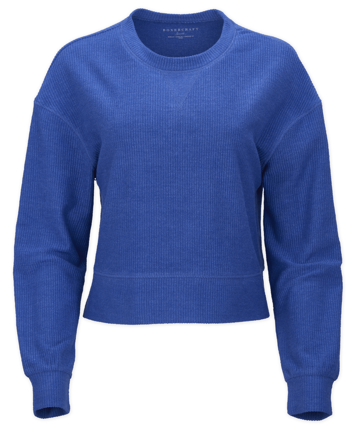 Boxercraft Women's Cropped Boxy Crew Womens Apparel Sweatshirts & Fleece