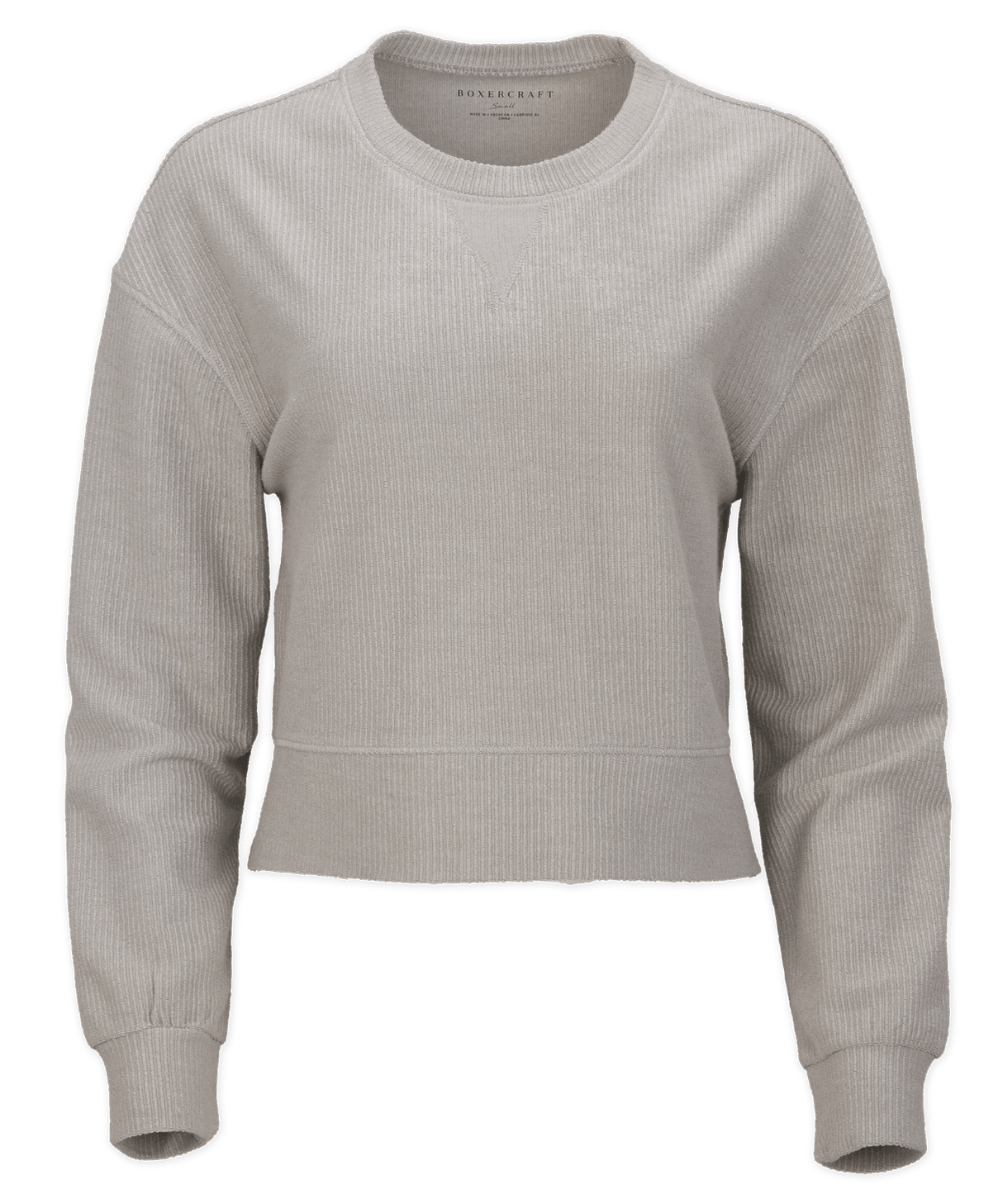 Boxercraft Women's Cropped Boxy Crew Womens Apparel Sweatshirts & Fleece