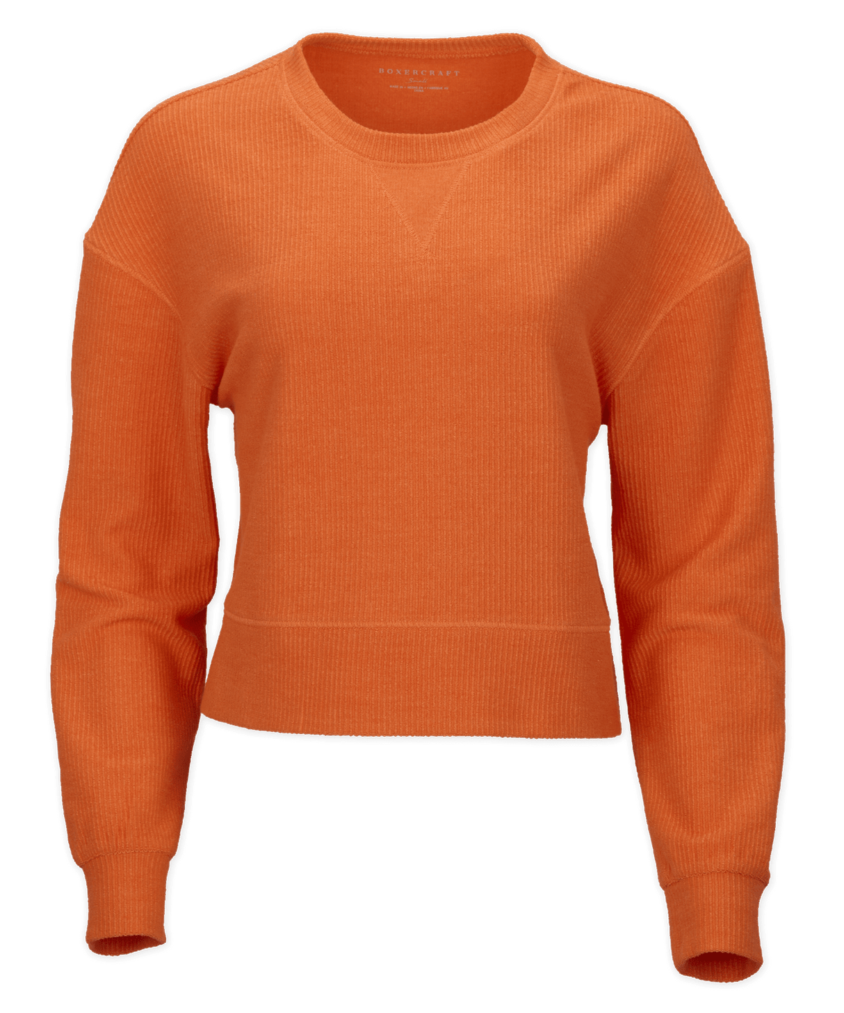 Boxercraft Women's Cropped Boxy Crew Womens Apparel Sweatshirts & Fleece
