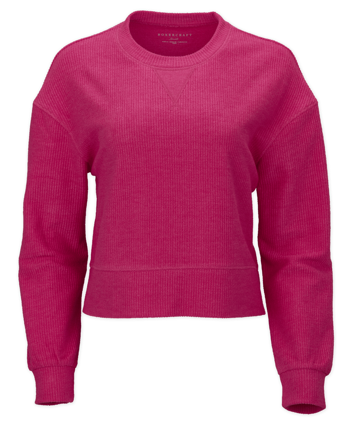Boxercraft Women's Cropped Boxy Crew Womens Apparel Sweatshirts & Fleece