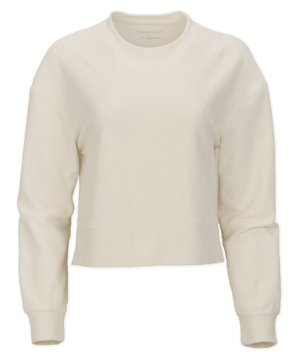 Boxercraft Women's Cropped Boxy Crew Womens Apparel Sweatshirts & Fleece