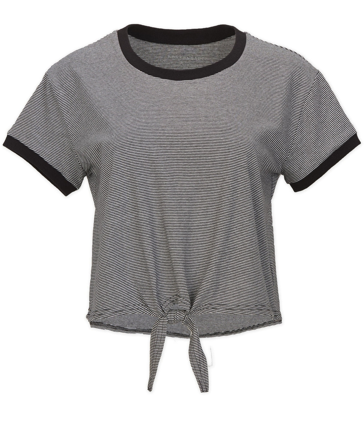 Boxercraft Women's Striped Tie Front Tee Womens Apparel Sweatshirts & Fleece