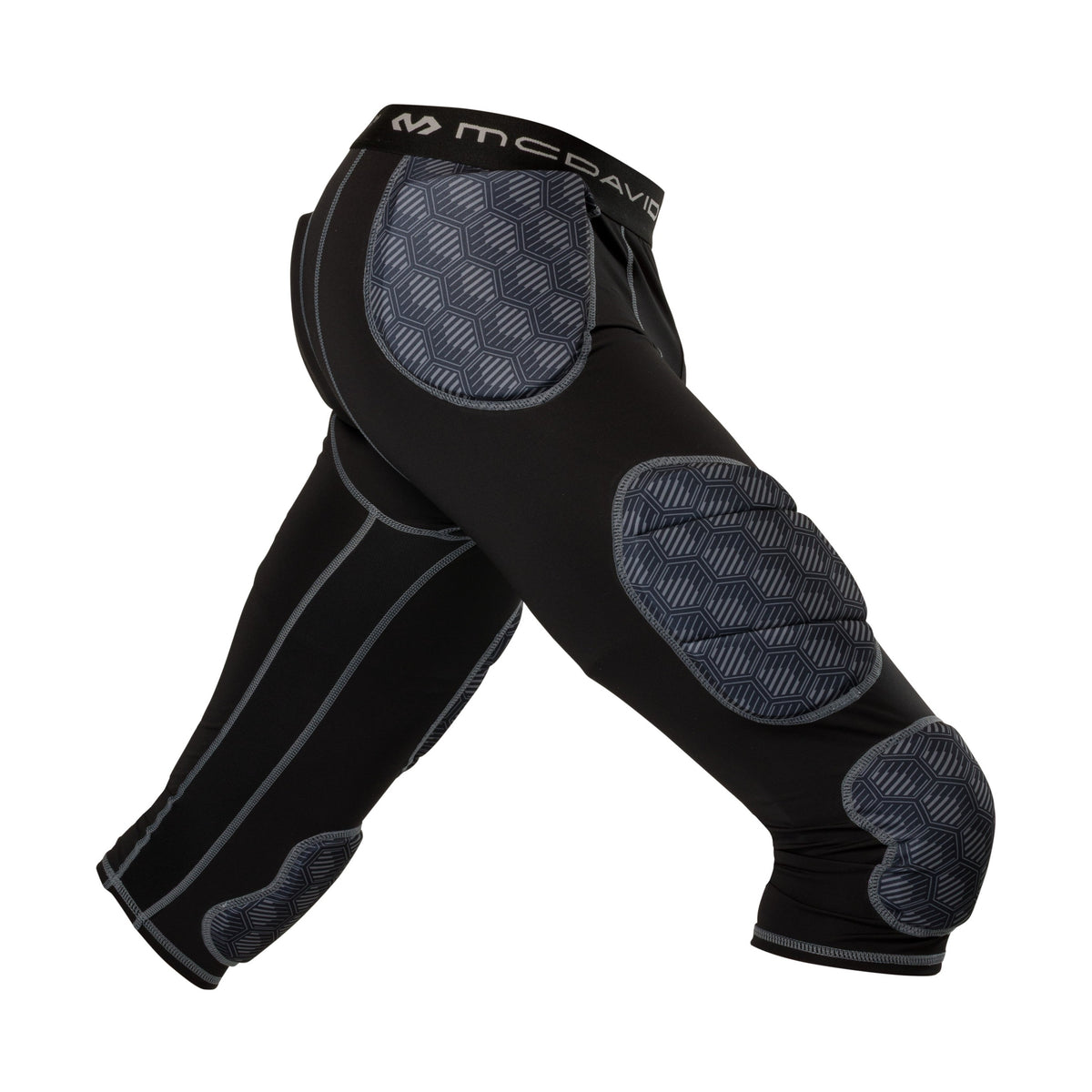 McDavid Youth Rival Integrated 7-Pad 3/4 Football Girdle-1