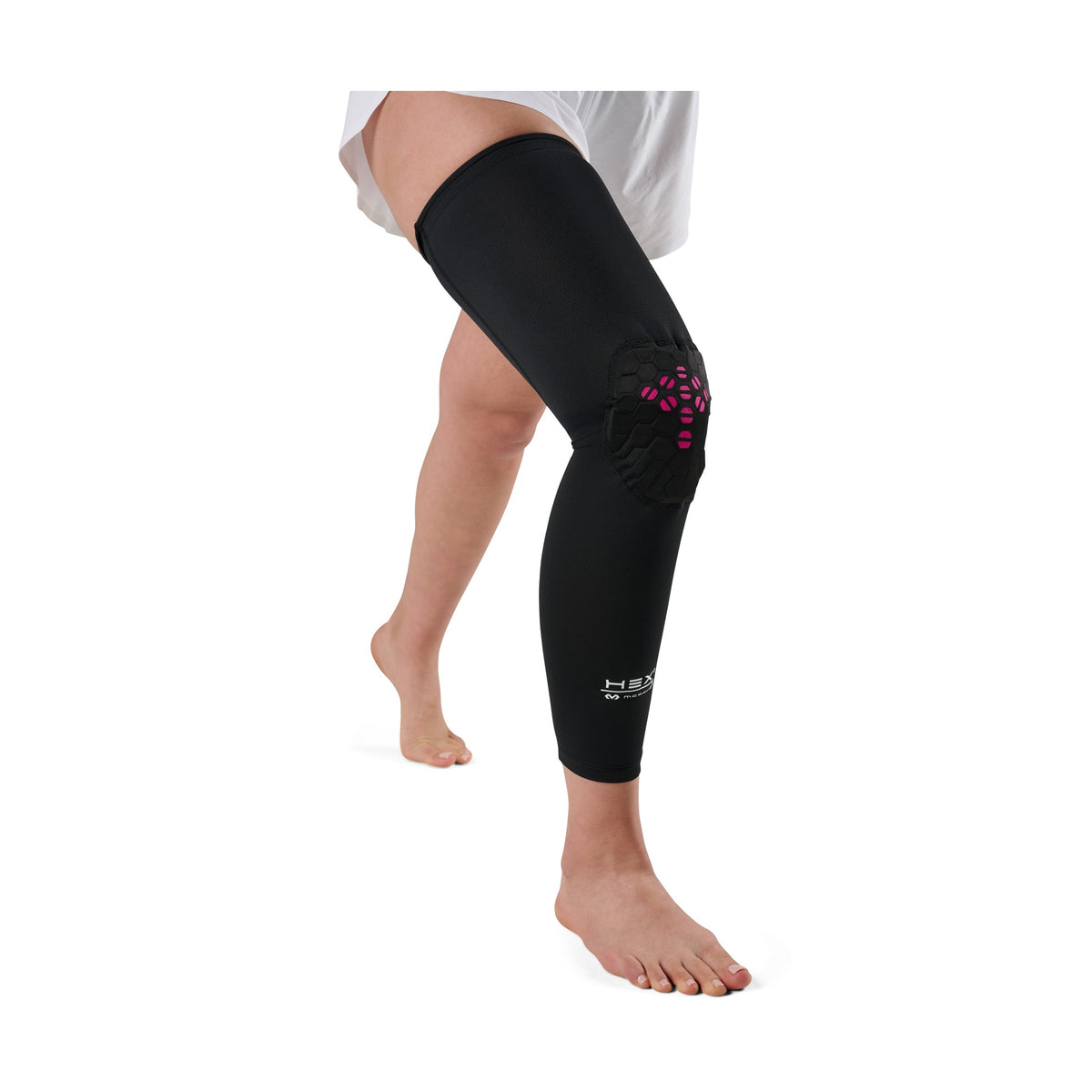 McDavid Adult HEX Viz Leg Sleeve Single-1