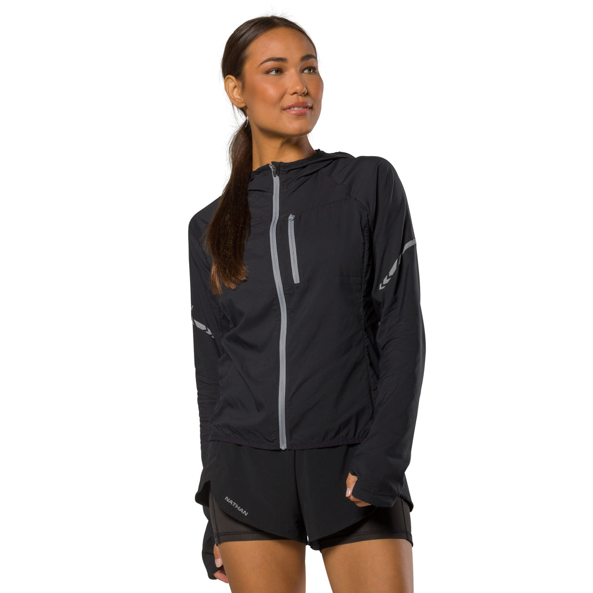 Nathan Sports Women's Stealth Jacket 2.0-1