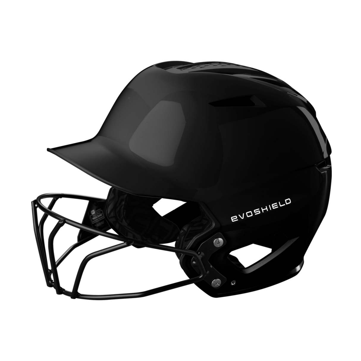 EvoShield Xvt 2.0 Glossy Batting Helmet with Facemask-3