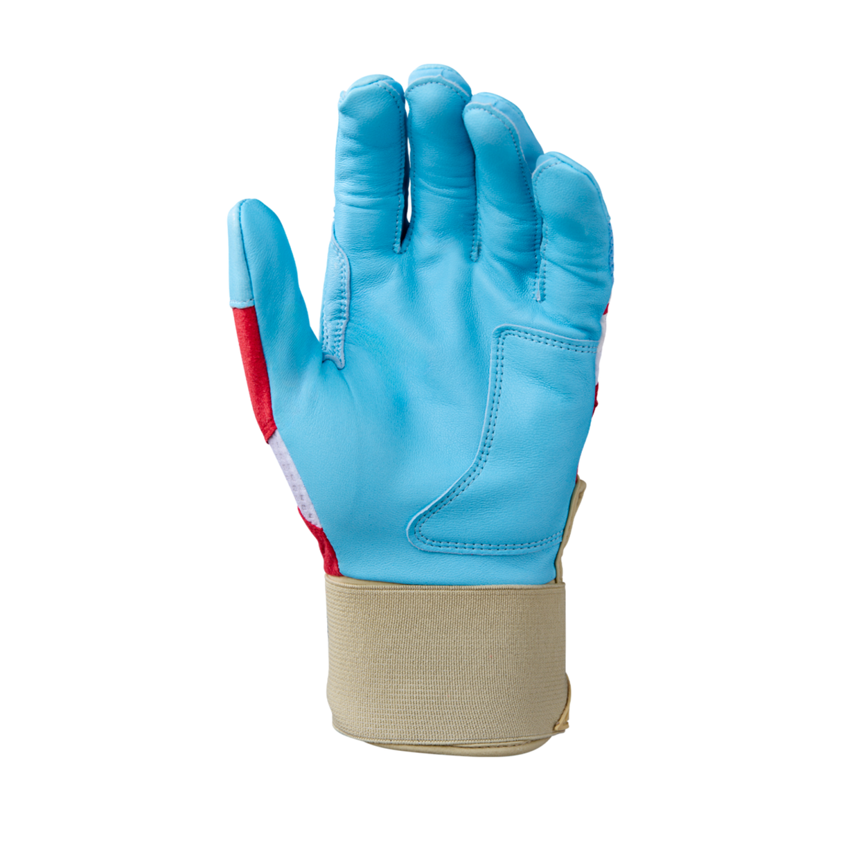 Wilson Men's Adult X-srz & Ice Carbyne Batting Gloves with Strap-1