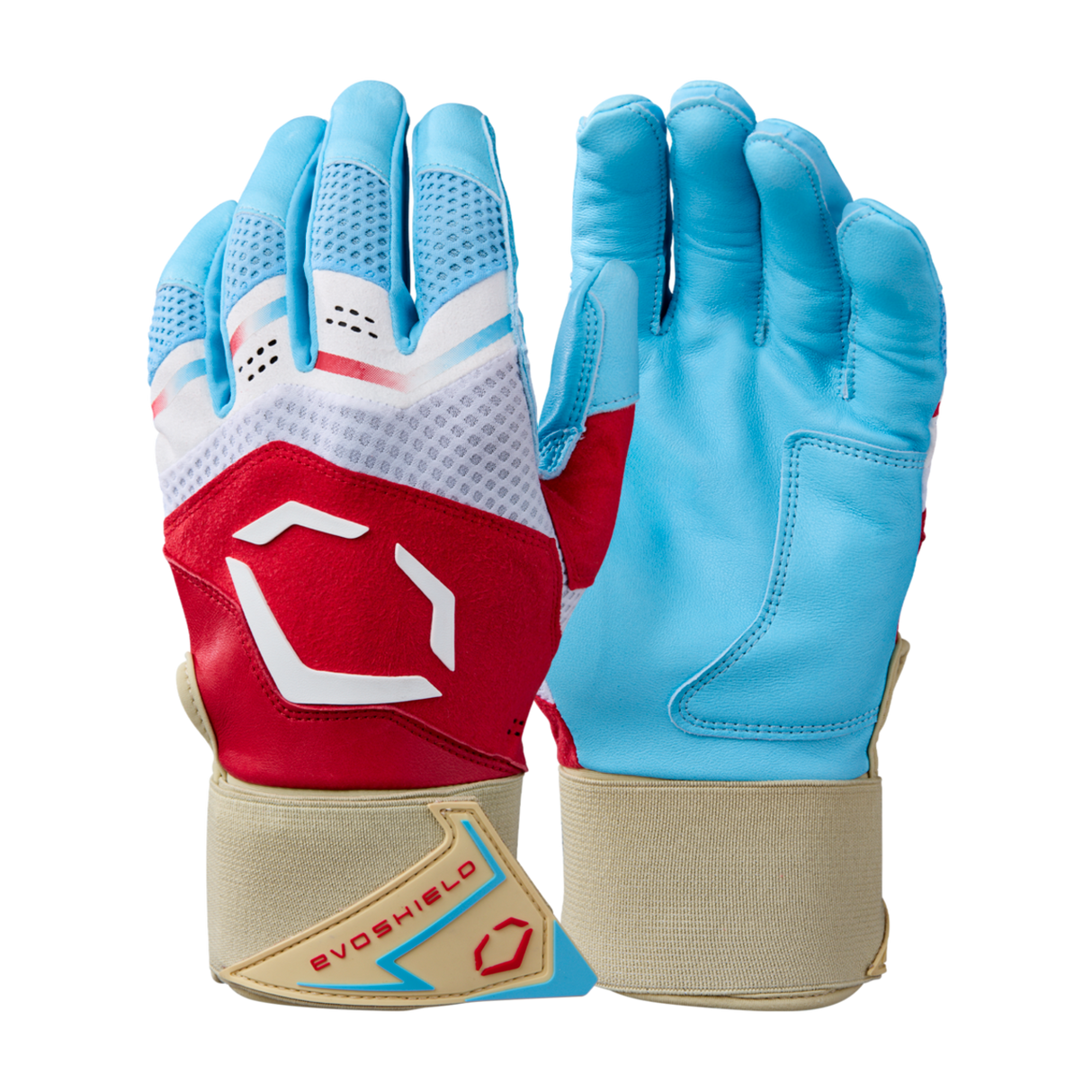 Wilson Men's Adult X-srz & Ice Carbyne Batting Gloves with Strap-2