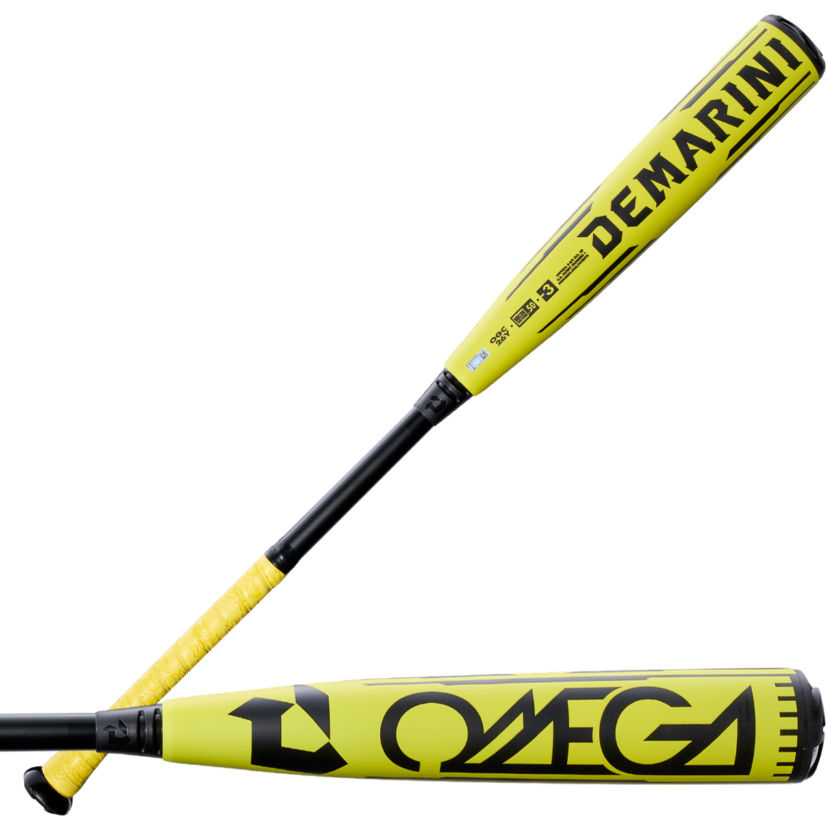 DeMarini Adult 2026 Omega Electric Yellow -3 BBCOR Baseball Bat-6