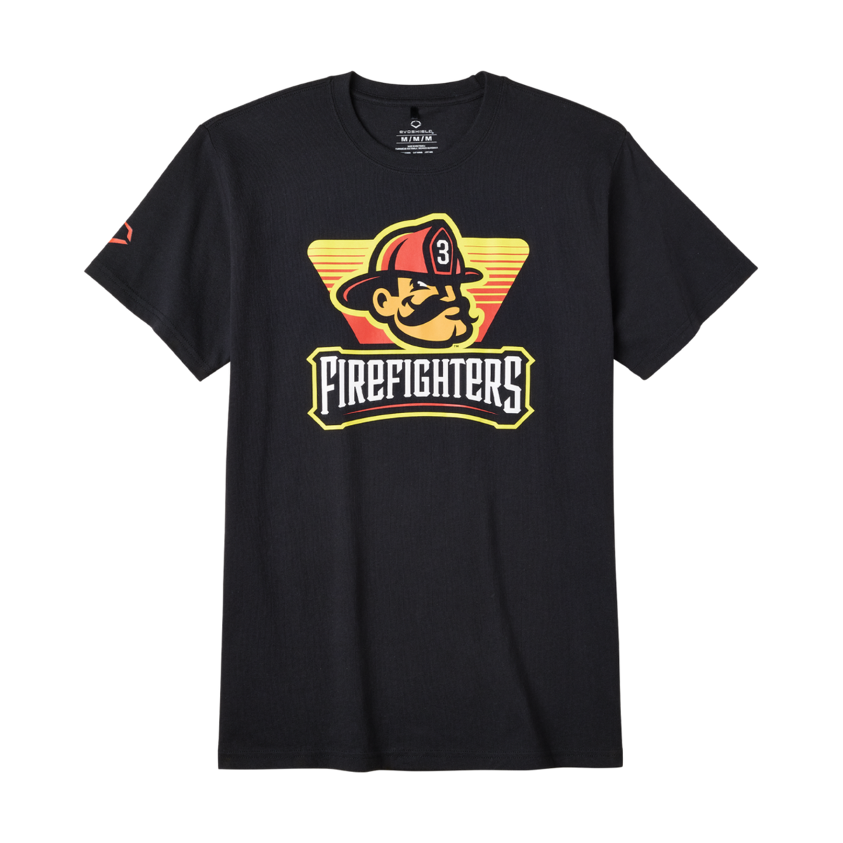 EvoShield Men's Unisex Firefighters Synth Baseball Tee-2