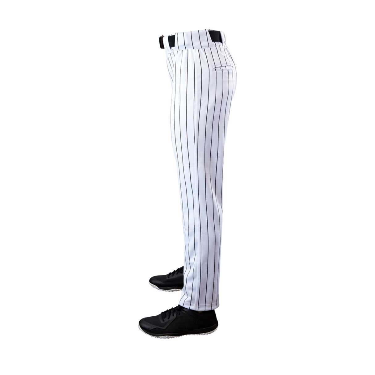 Wilson Men's Salute Pinstripe Open Bottom Baseball Pants-4