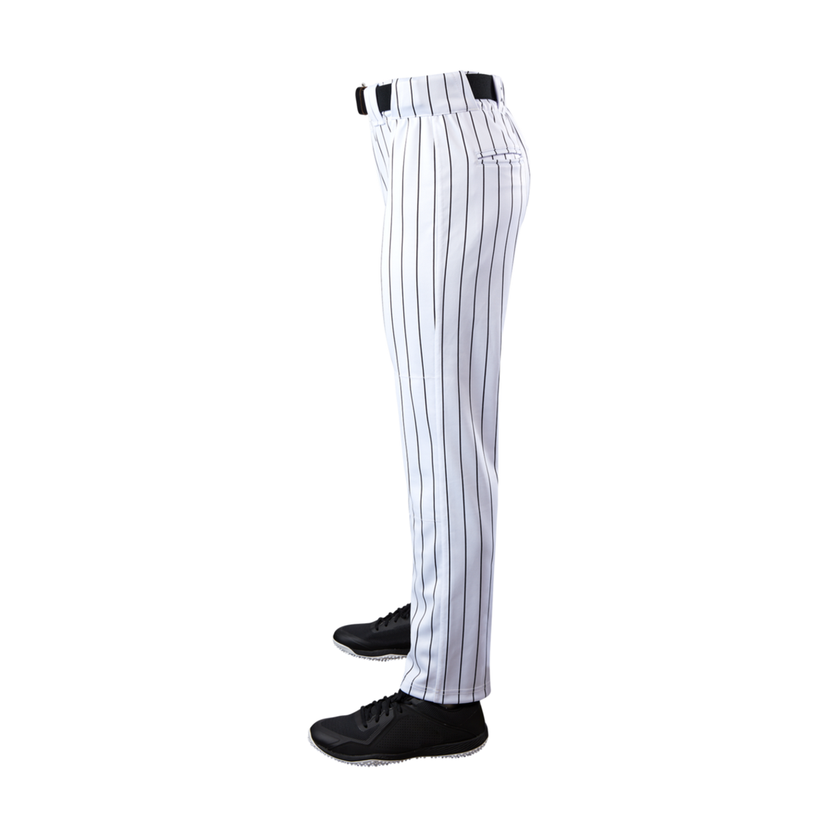 Wilson Men's Salute Pinstripe Open Bottom Baseball Pants-4