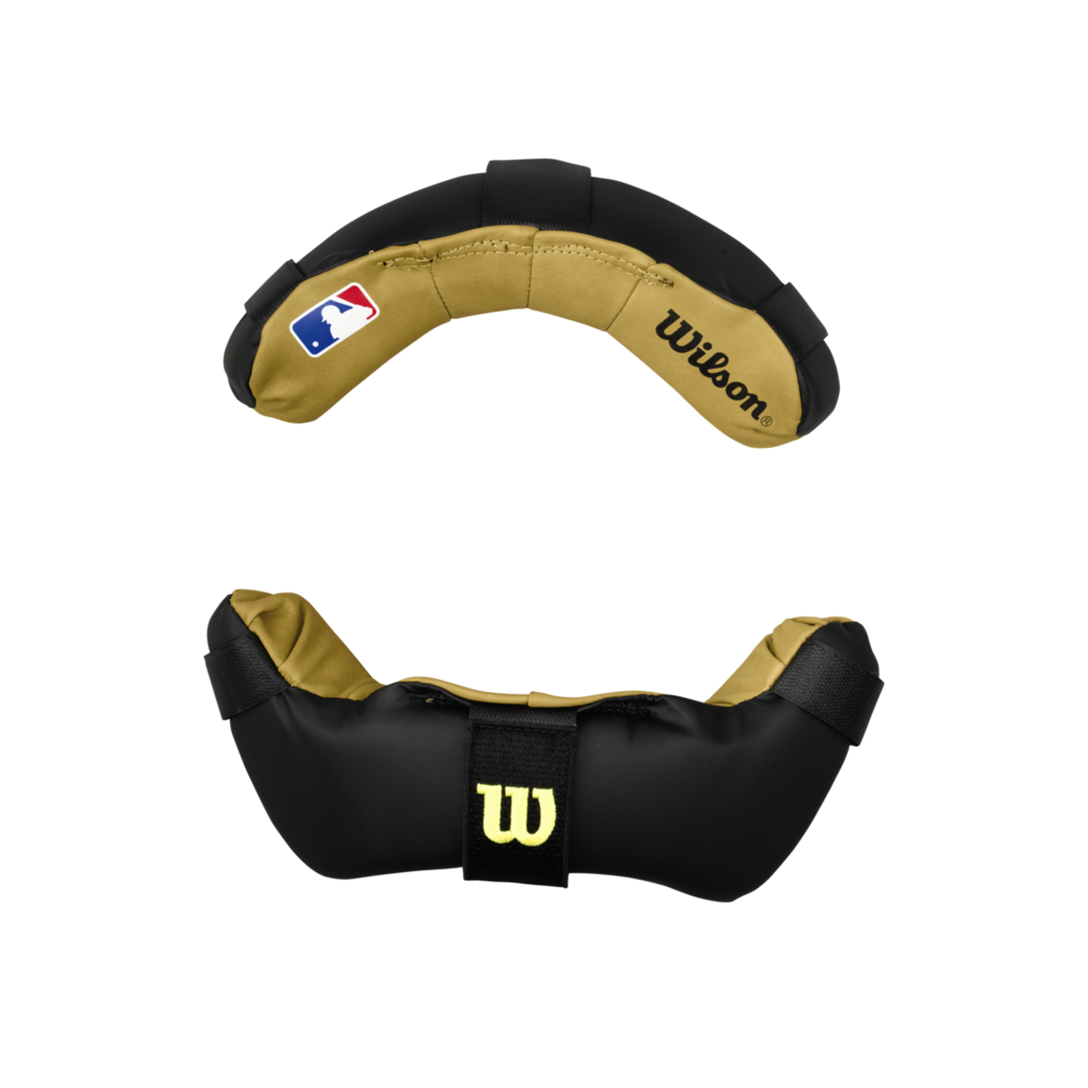 Wilson Dyna-lite Umpire Replacement Polyurethane Leather Facemask Pads