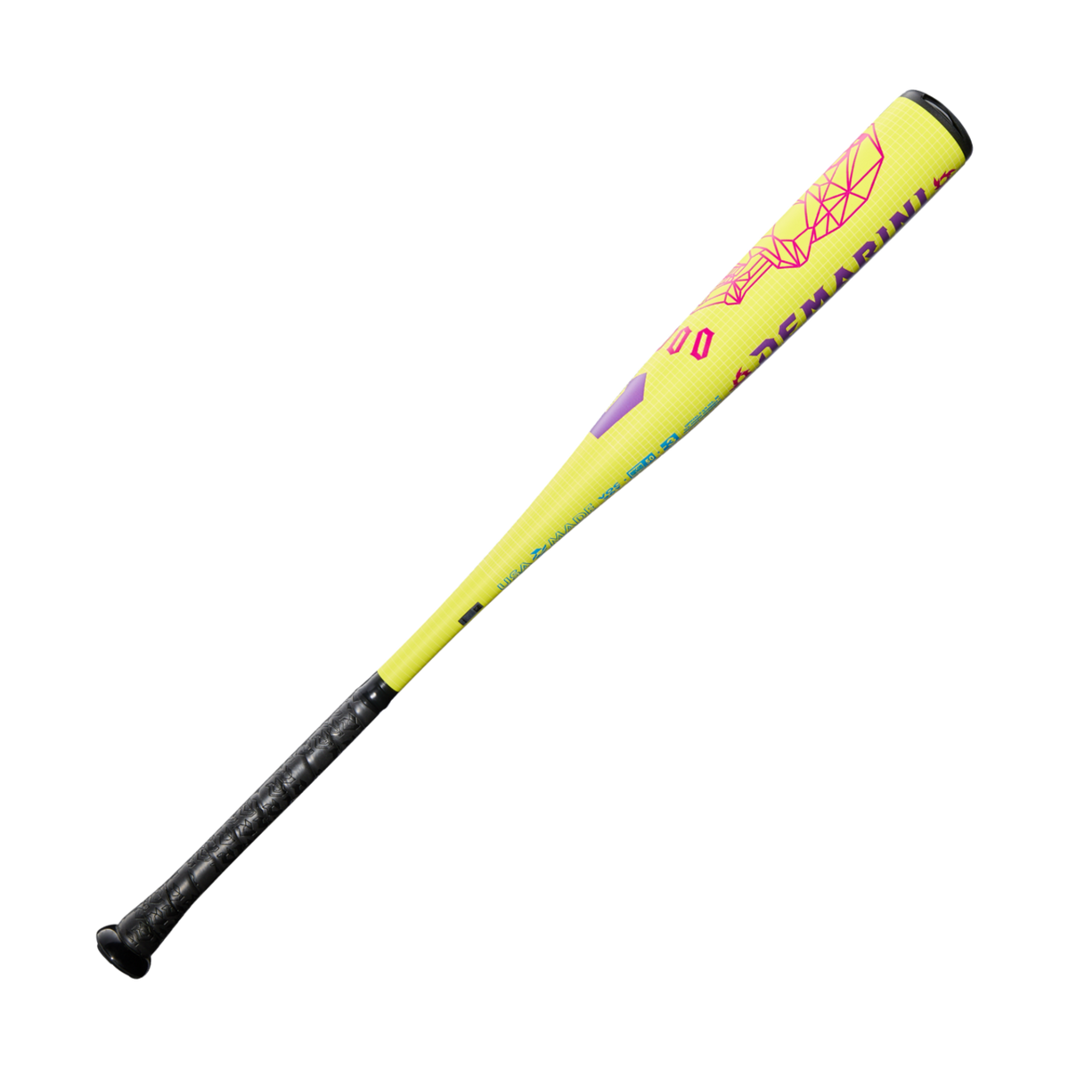 DeMarini Adult 2026 Solar Yellow Voodoo One -3 BBCOR Baseball Bat-1