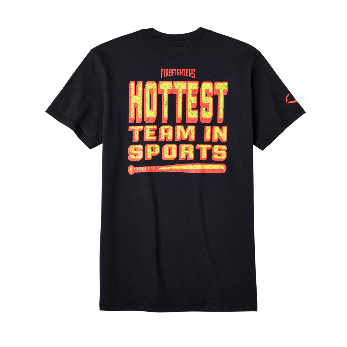EvoShield Men's Unisex Firefighters Emboss Baseball Tee-1