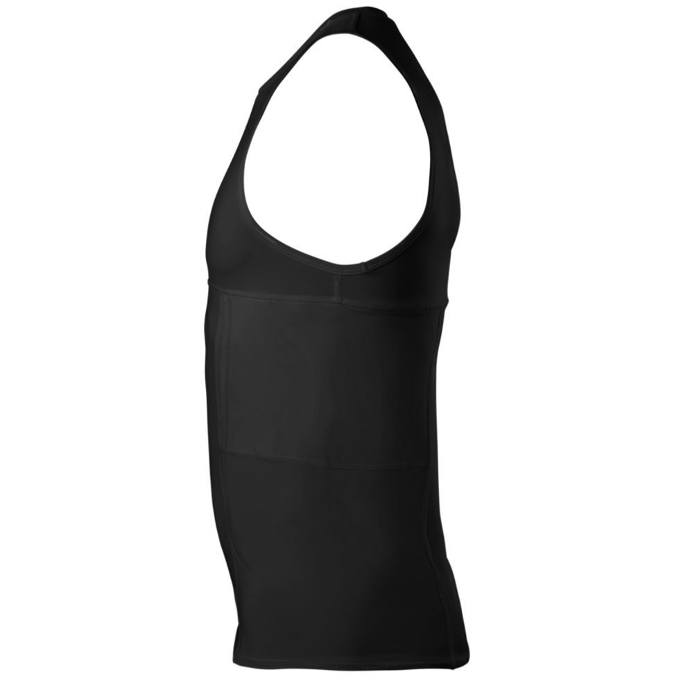 Wilson Men's Adult Sleeveless Rib Shirt Compression Shirt Only-4