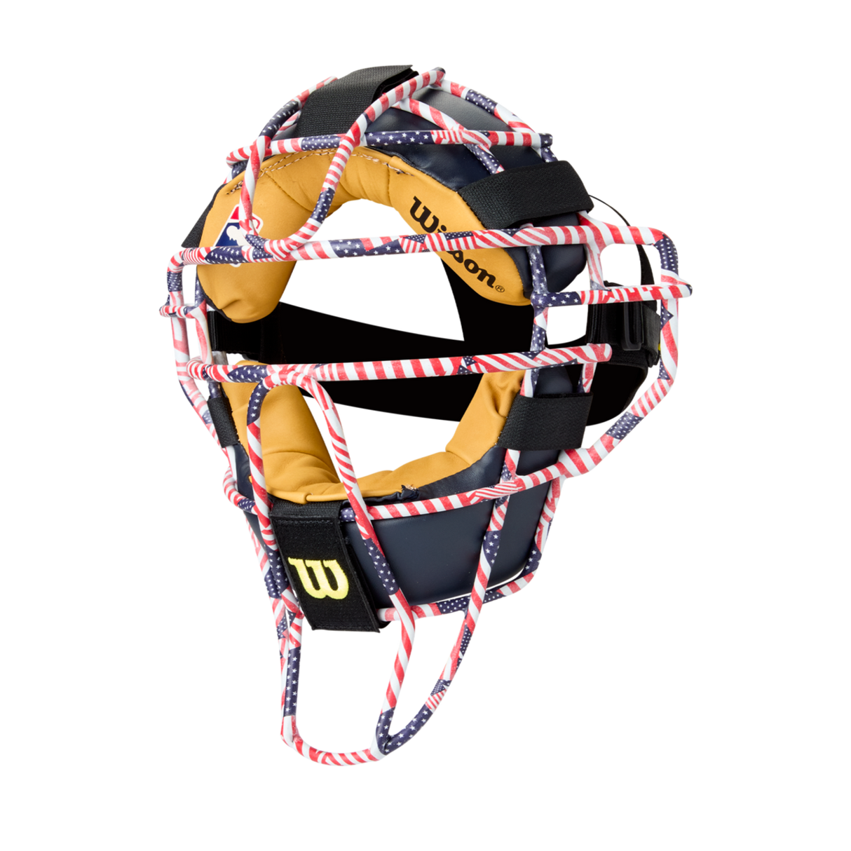 Wilson Dyna-lite USA Aluminum Umpire Facemask-1