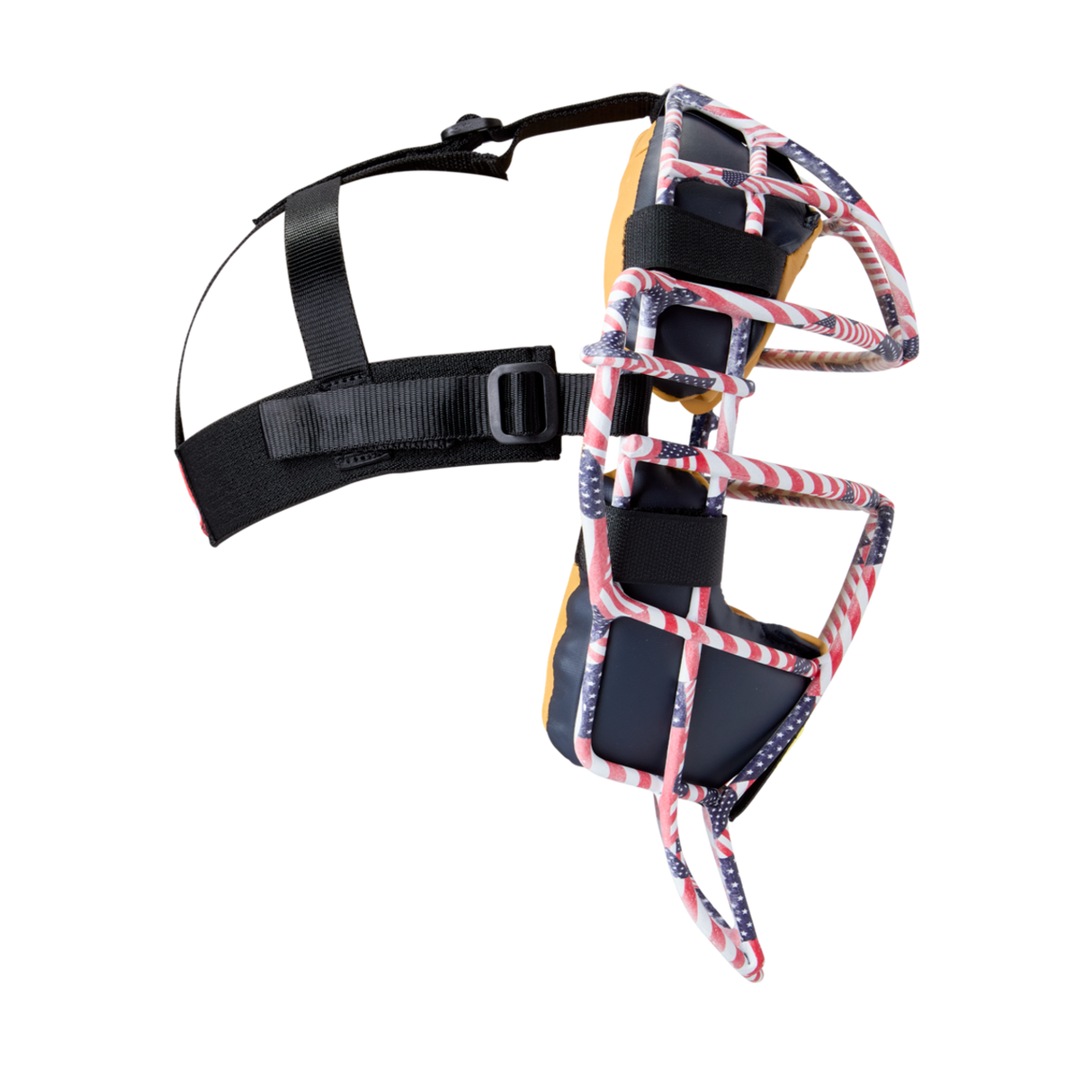 Wilson Dyna-lite USA Aluminum Umpire Facemask-3