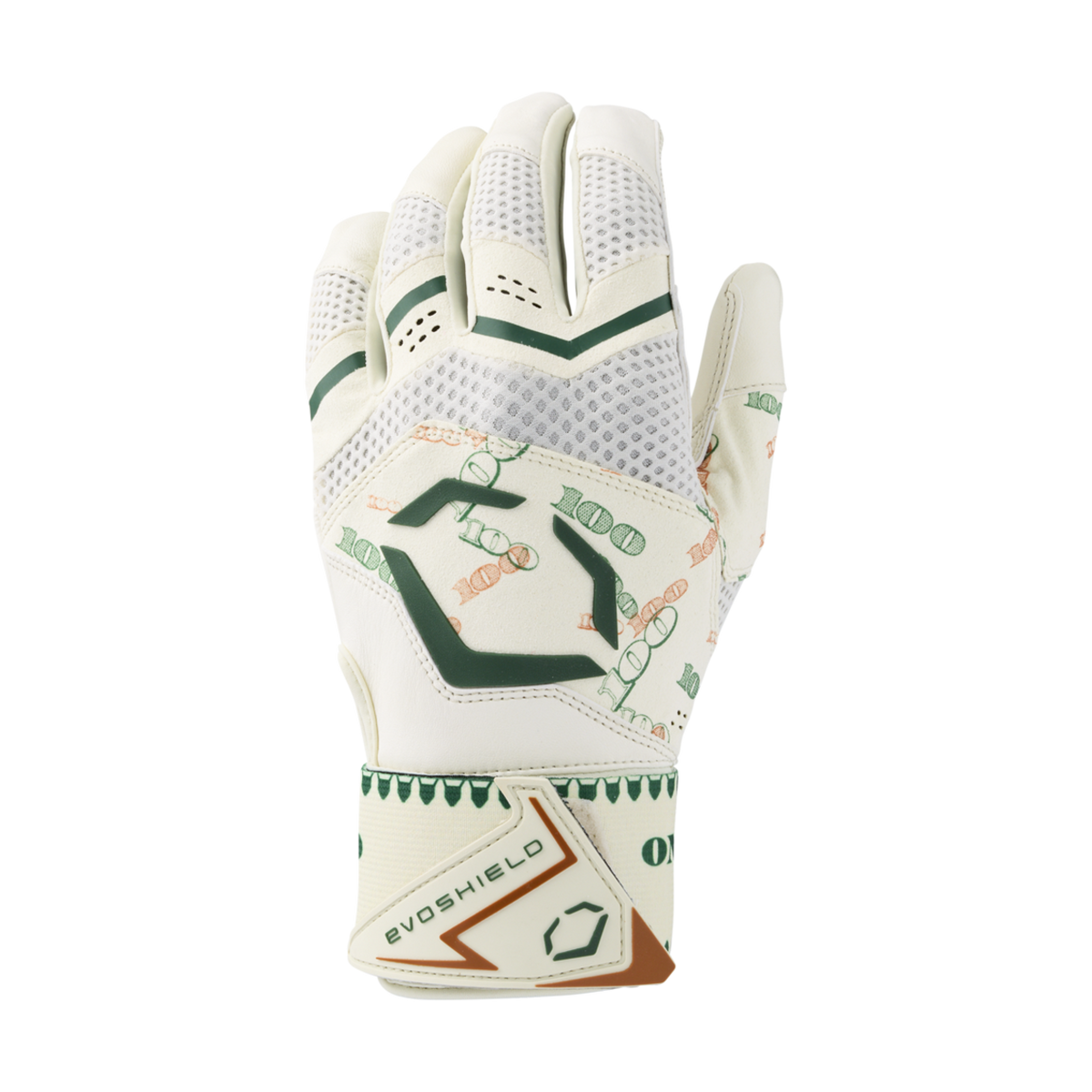 Wilson Men's X-srz Moneybags Carbyne Adult Batting Gloves with Strap-5
