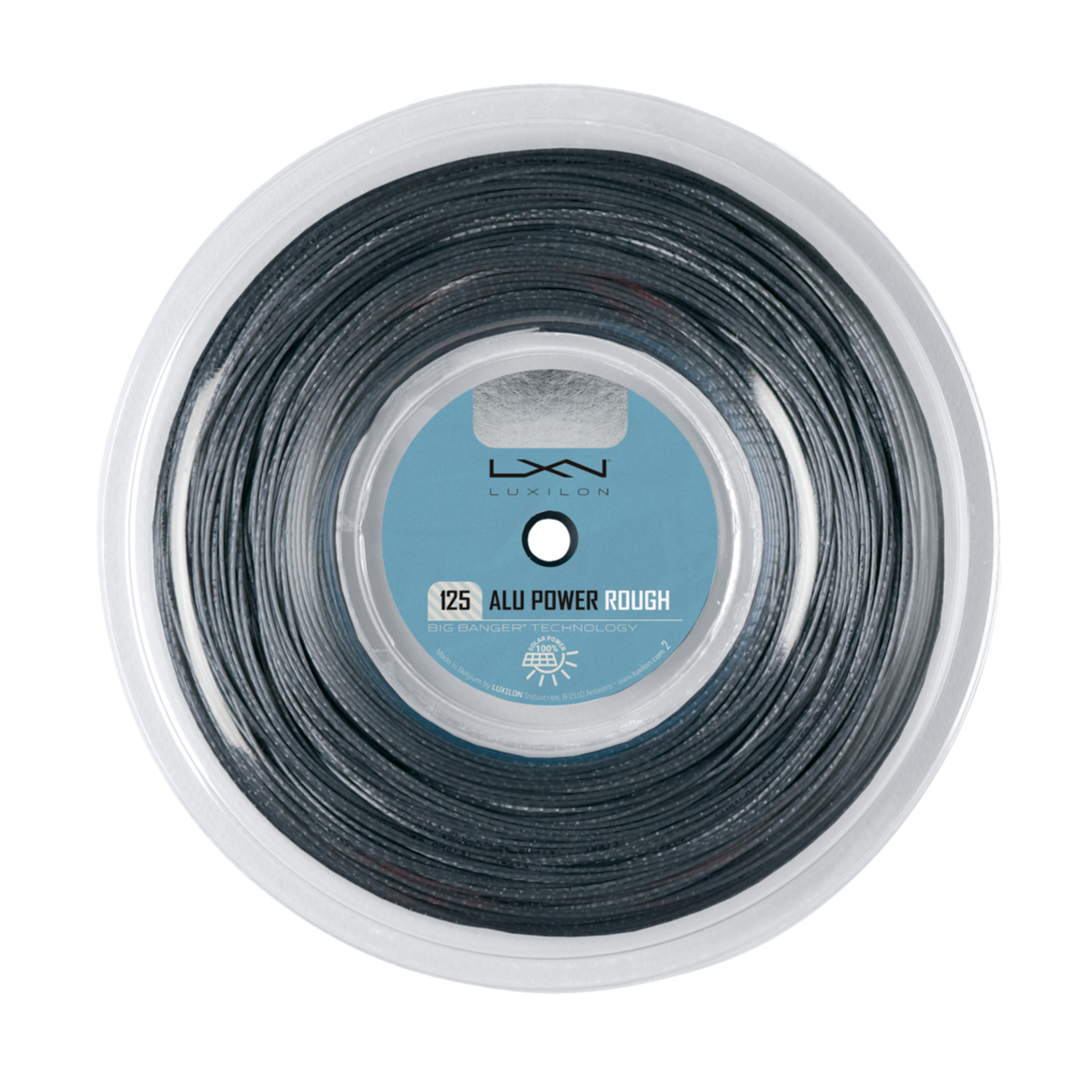 Luxilon Tennis Adult Aluminum Power 125 Rough 220M Reel-2