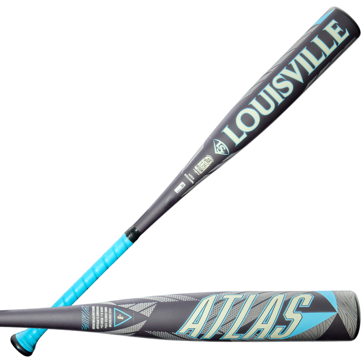 Louisville Slugger Adult 2026 Atlas -8 2 3/4" USSSA Baseball Bat-6