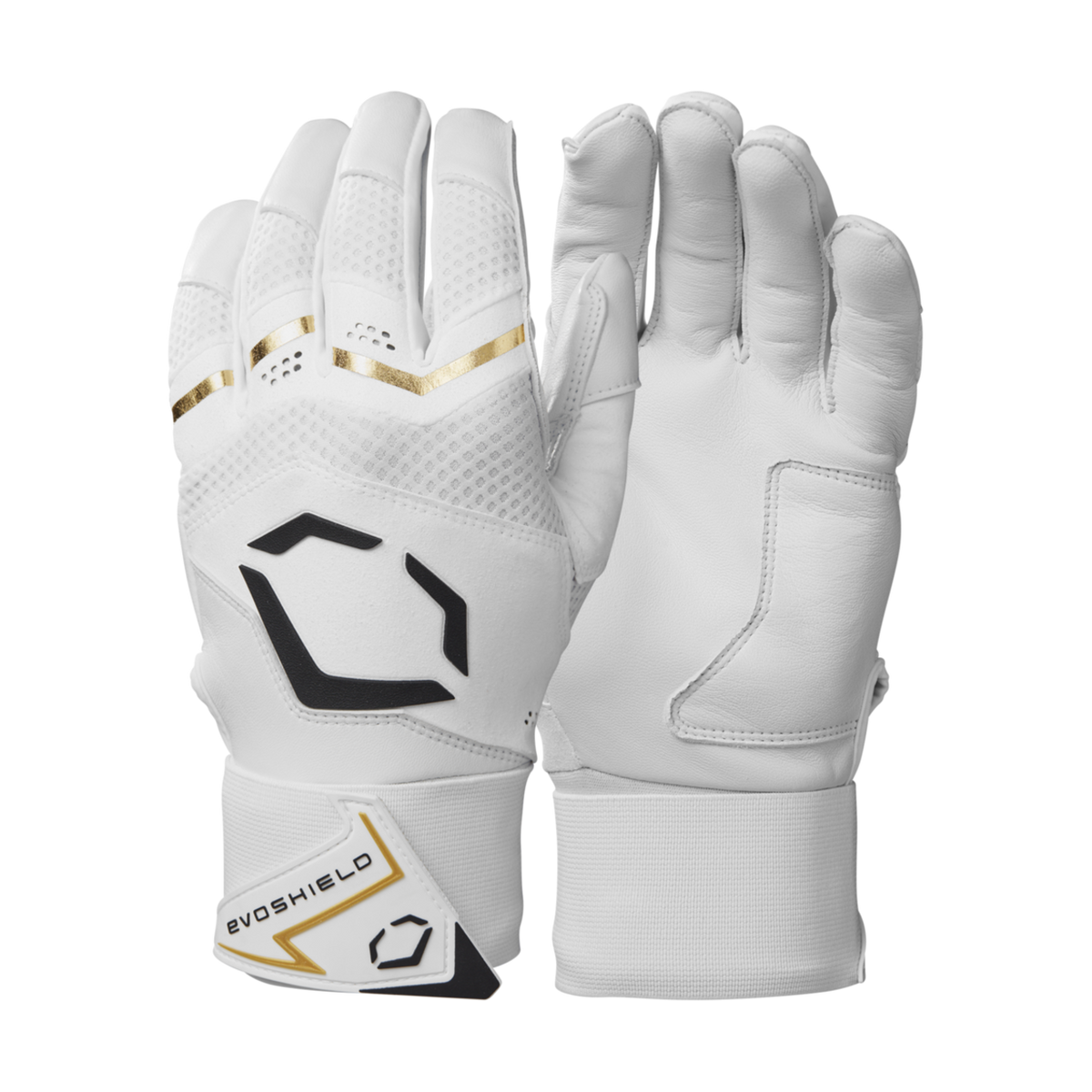 Wilson Adult Carbyne Batting Gloves with Strap-2