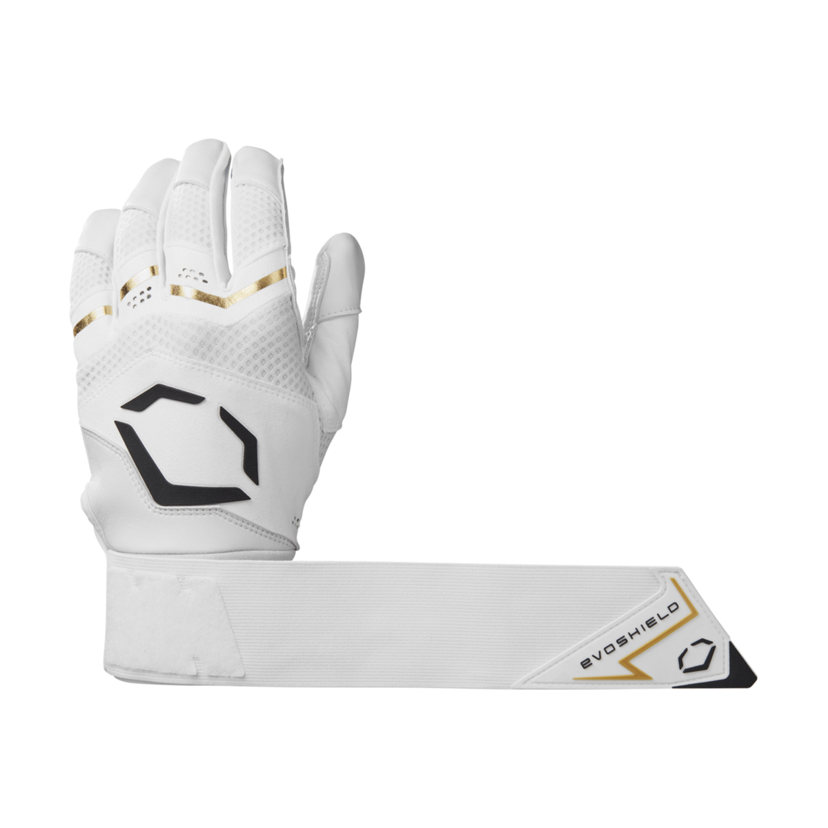 Wilson Adult Carbyne Batting Gloves with Strap-4