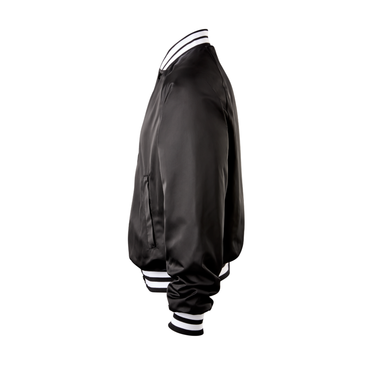 Wilson Men's Unisex Satin Bomber Jacket-3