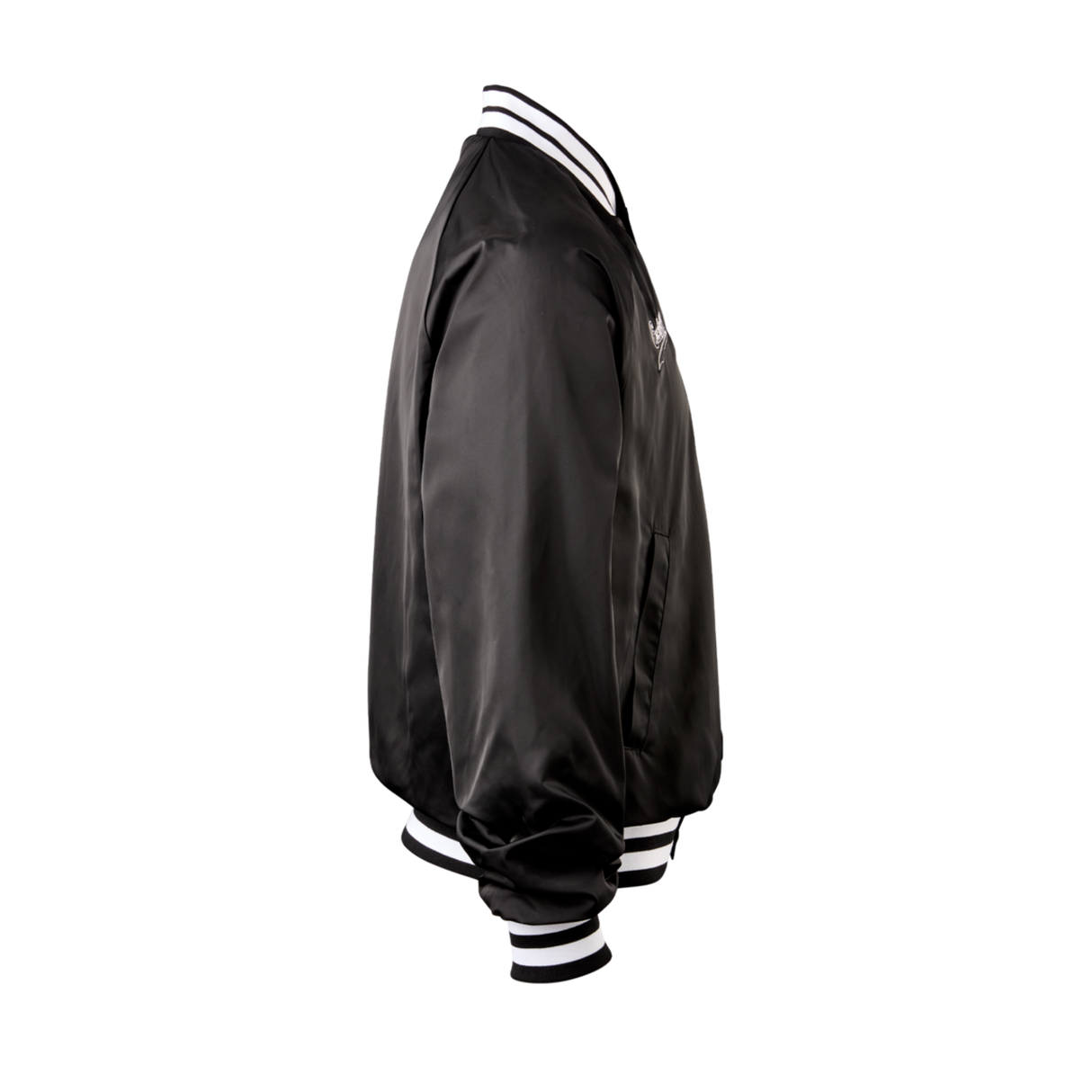 Wilson Men's Unisex Satin Bomber Jacket-4