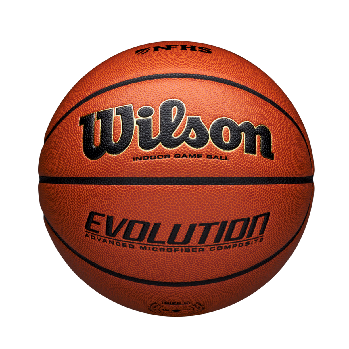Wilson Evolution Game Ball NFHS Basketball-7