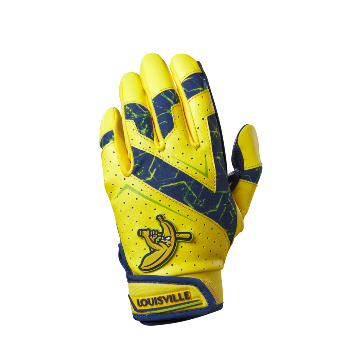 Louisville Slugger Savannah Bananas Youth Genuine V2 Batting Gloves-3