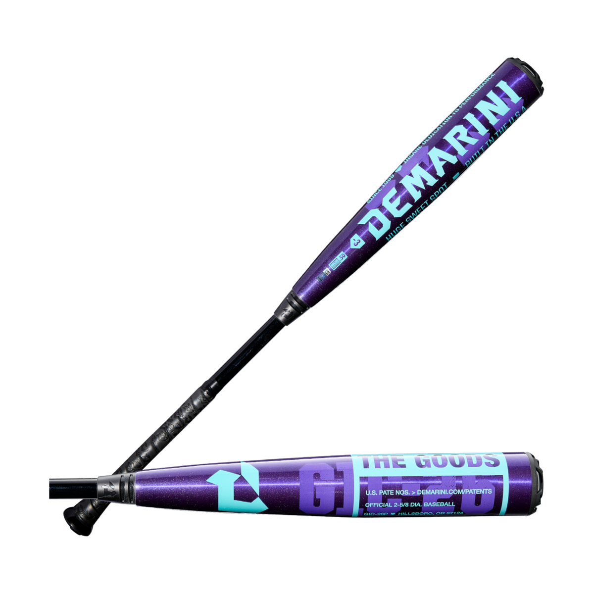 DeMarini 2026 the Goods Royal Purple -3 BBCOR Baseball Bat-6